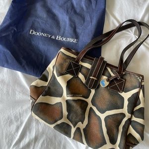 Dooney & Bourke Giraffe Print Bag